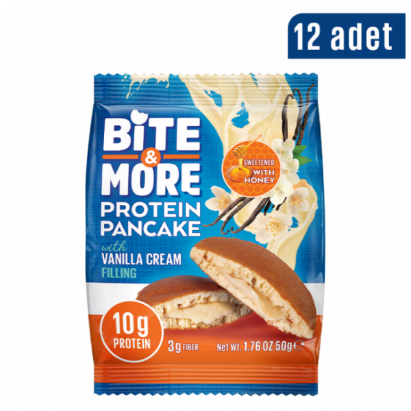 BİTE MORE PROTEİN PANCAKE (50 GR) - 12 ADET